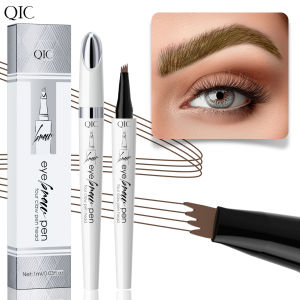Four-pronged 4-tip liquid microblading brow pen long-lasting anti-smudge waterproof sweatproof non-fading