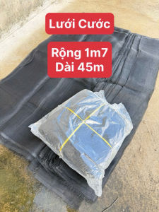 Lưới Cước Đen ( Dài 45m - Cao 1m7 ) sử dụng trong nông nghiệp làm vườn trồng cây.