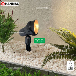 Lampu taman sorot tancap GU10 spotlight outdoor waterproof IP65 hanmac