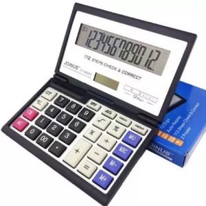 Folding flip calculator solar calculator large screen financial office calculator CT-8855V