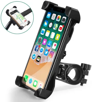 GiftIdea Bike Phone Mount Bicycle Motorcycle Phone Mount Holder Universal Handlebar Stand Cradle Clamp for Mountain Bike Road Bike for all phone