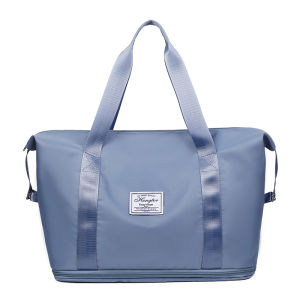 【SKIT SG】Extendable Carry On Travel Duffle Bag Nylon Waterproof Sports Gym Tote Bags for Women Large Capacity Storage Luggage Handbag Expandable Travel Bag Large Capacity Hand Carry Luggage Bag Weekender Bag