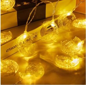 Lampu Hias Lebaran Idul Fitri bentuk Bintang kastil Ketupat Lampu Hias LED Tumbler - ShennyStore