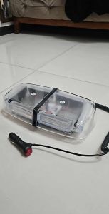 Mini Ambulance Emergency Blinker Light Magnetic Red and Blue