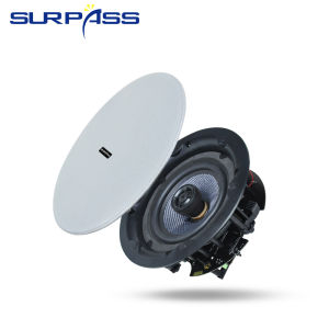 Wifi bluetooth ceiling speaker with detachable mesh speaker 40w 6 inch music speaker recessed mount for kitchen living room