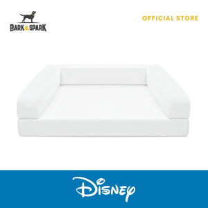 Bark & Spark Official Disney – Washable Dog Bed Removable Cover Pet Sofa Cooling