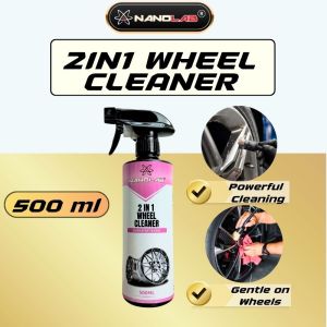 Nanolab 2in1 Wheel Cleaner to clean Wheel or Rim Remove Brake dust | dirt | grim