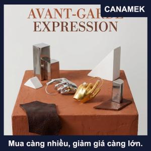 【CANAMEK】 Tay hình tai Cuff Bông tai phụ nữ dangle trái tai độc đáo tuyên bố cho đám cưới sự kiện
