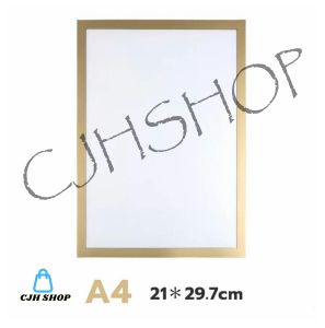 CJHSHOP  A4/A3 Magnetic Sign Holder Wall Mount Self-Adhesive Picture Poster Display Frames for Office Store