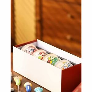 🔥Local Delivery🚚🔥Cute Zootopia Series Rice Bowl Set 4.75 Inch 4pcs in 1 Set Soup Bowl Dessert Bowl Tableware