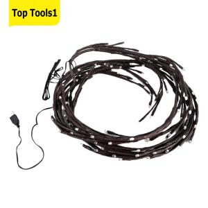LED Vine Tree Branch Lights 8 Modes Tree Branch Lamp with Remote Control USB Powered Tree Vine Light for Desktop Wall Party Home Decoration