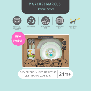 MARCUS & MARCUS ECO-FRIENDLY KIDS MEALTIME SET