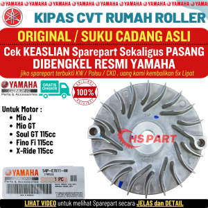 Kipas Rumah Roller CVT Mio J Soul GT Fino Fi Xride 115 Original Yamaha Genuine Parts