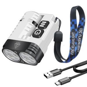 Cycling Camping Outdoor Pocket Flashlight Hiking Water Proof Torch Handheld Small Pocket Clip Torch Hat Clip Flashlight