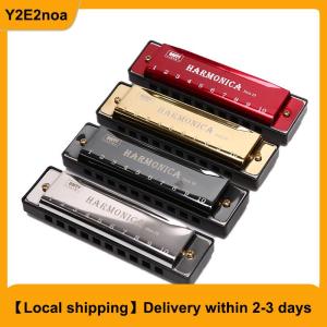 【Local shipping】 10 Hole Harmonica Mouth Organ Puzzle Musical Instrument Beginner Teaching