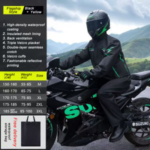 Motorcycle Raincoat Suit Mens Riding Special Anti-rain Split Electric Motorcycle Rider Raincoat
