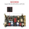 Diymore ZK-QCC Qualcomm qcc3034 Bluetooth 5.1 lossless Bảng Giải mã AptX LDAC sốt cấp hỗ trợ AptX dc8-32V bo mạch khuếch đại âm thanh. 