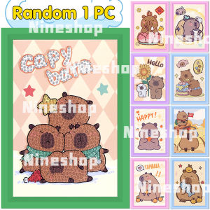 Capybara Labubu Melody Kuromi Diamond Painting With Frame For Kids 5D DIY Full Drill Diamond Art 钻石画