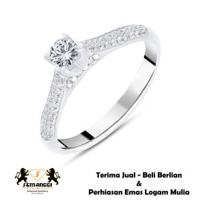 Cincin Berlian Semanggi Wanita - SMG 2920