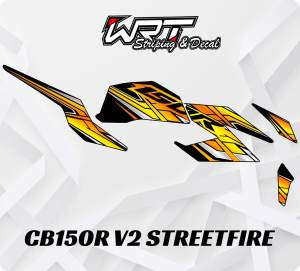 Striping CB 150R v2-Stiker Lis Decal CB150R Streetfire v2 2015-2017 Elegant Keren