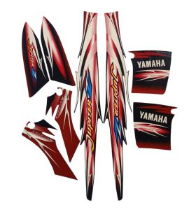STIKER STRIPING & LIS BODY MOTOR JUPITER Z CW 2007 STANDAR