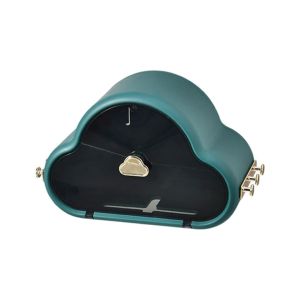 ☁️☁️🧻Bekas Pemegang Tisu Gulung Tandas Lekat Dinding Design Awan Kalis Air | Wall Mounted Waterproof Cloud Design Tissue Roll/Accessories/Skin Care Holder Storage Box🚽💍💅🏼🧴☁️