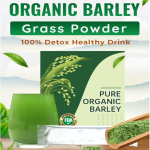NAVITAS PURE ORGANIC BARLEY GRASS Korean premium young rice powder is good for digestion and skin beauty