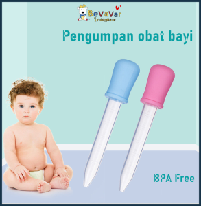 BEVAVAR Alat Tetes Obat Bayi /Pipet Tetes Obat Bayi Ukuran 5ML