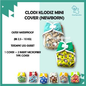 ORIGINAL Clodi Klodiz Mini Cover Newborn/ Popok Kain Bayi Baru Lahir