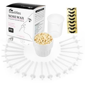 Waxlifes Nose Wax Kit | Easy & Quick Nose Hair Removal ..100g [LOCAL SG STOCKS]