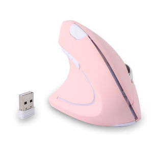 Tay trái 2.4G Chuột dọc Công thái học 1600 Có thể điều chỉnh Tắt tiếng Nhấp chuột USB Quang học Máy tính di động Văn phòng Mic PC Game thủ Thiết bị ngoại vi 2026