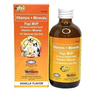 Papi MVP Multivitamins + Minerals 120ml Cat Dog Accessories Essentials