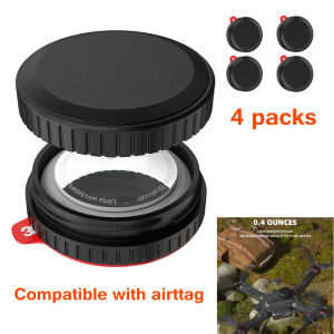 1pcs/4pcs Life Waterproof Protective Case for Apple AirTag with Adhesive Sticker Mount Cover compatible with Apple AirTag Trackers  Shockproof Protective Case