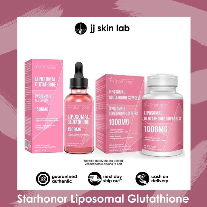 Starhonor Liposomal Glutathionee 1000mg 1500mg | Lazada PH