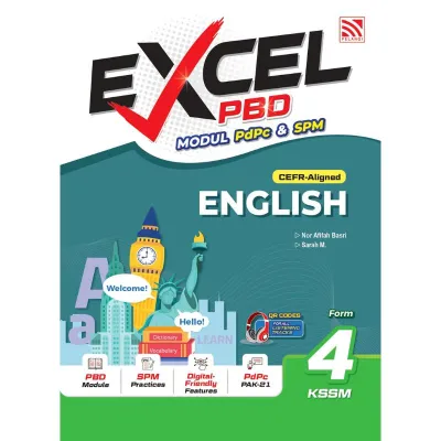 KSSM Buku Latihan/Workbook - Excel PBD 2026 Tingkatan 4 Pelangi