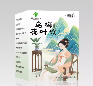 Herbal Tea Plum Lotus Leaf Drink Healthy Tea Preferred Herbal Extracts Produced Local Ume and Lotus Leaf Drinks Six Flavors Official Drinks