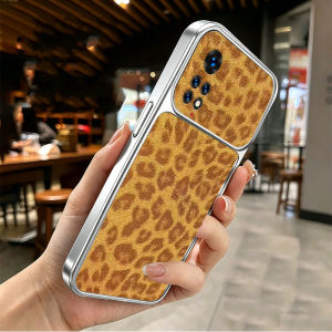 PBZZ Case for redmi note 11 11S 4g note 11 pro 5g phone casing Softcase Silicone shockproof Cover new design aesthetic cute purple leopard print for girls DSCBW1