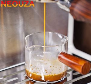 NEOUZA Espresso Measuring Glass Shot Glass Measuring Cup Coffee Measuring Glass
