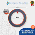 Batu Aerator Donat 5 inch Airstone Ring Bulat Pipih Gelembung Halus Aquarium Kolam by Zeng Aquatic. 