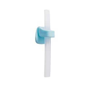 EZYLITTLES Kid Silicone Drinking Straw with Buckle Multipurpose Used Soup Food Straws Baby Learning Drink Water