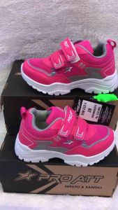 Sepatu anak cewek PROATT KIM 020 030 KMI 040sz 28-33(FREE KAOS KAKI)
