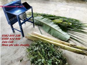 Máy băm cỏ gồm động cơ 15kw gim điện là dùng được ngay
