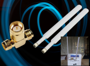 Bundle of SMA Splitter and 2pcs 4G Antenna