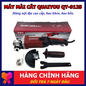 Máy Mài Góc QUAIYOU QY-9125 (1700W) - Lưỡi 125mm - Chuẩn Hàng Nội Địa Cao Cấp - Bảo Hành Chính Hãng 6 Tháng