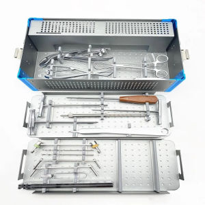 QSWTITAN Orthopedic Upper limb fracture instrument kit orthopedics small Fragment instrument set Orthopedic instruments