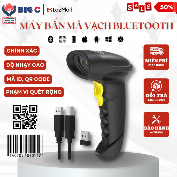 [ MIỄN PHÍ SHIP ] Máy quét mã vạch, máy scan, máy quét mã vạch ...