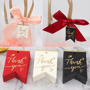 UMI 50pcs DIY Bronzing Gold Stamping Thank You Gift Hang Tags Label Sticker Handmade Wedding Party Decoration Kad Card 礼品袋吊卡