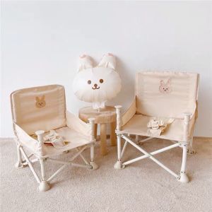 Ghế ăn dặm cho bé KidMart Hoo Booster phong cách Hàn Quốc cho bé đi du lịch có thể gấp gọn