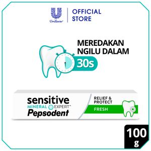 Pepsodent Sensitive Mineral Expert Pasta Gigi Fresh Pasta Gigi Sensitive 100gr