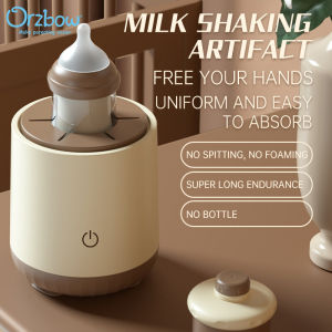 Orzbow Electric Automatic Milk Bottle Shaker Portable Baby Feeding Bottle Shaking Machine Blender Milk Powder Shaking Artifact Mixer 1200mAh